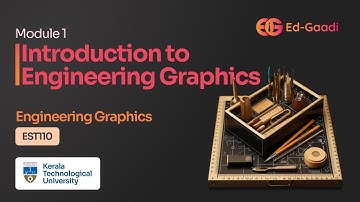 Introduction to graphics, types of lines, Dimensioning | Module 1 | Engineering Graphics | EST110
