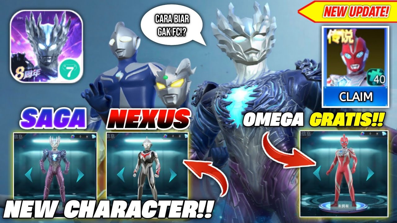 ATMIN TELAH DATANG!! REVIEW SKILL SAGA, NEXUS & OMEGA - GAME ULTRAMAN LEGEND OF HEROES 1 CN 