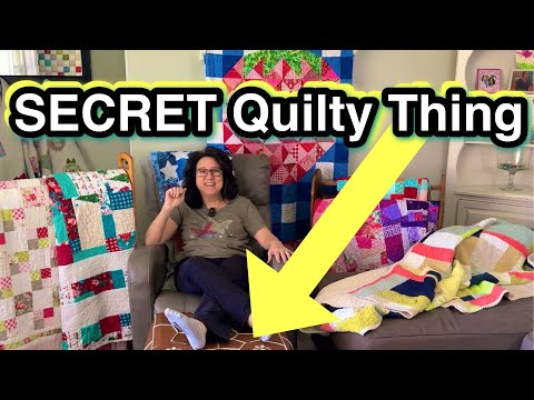 🔥Quilt Trunk Show & SECRET Storage