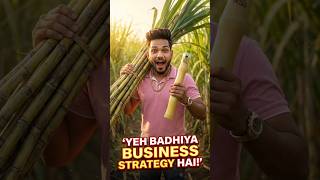 Yeh Badhiya Business Strategy Hai ? 😱🤯 #facts #unlimitedgyaan #ganna #gannekajuice