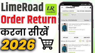 limeroad online shopping return kaise kare | how to return limeroad order screenshot 5