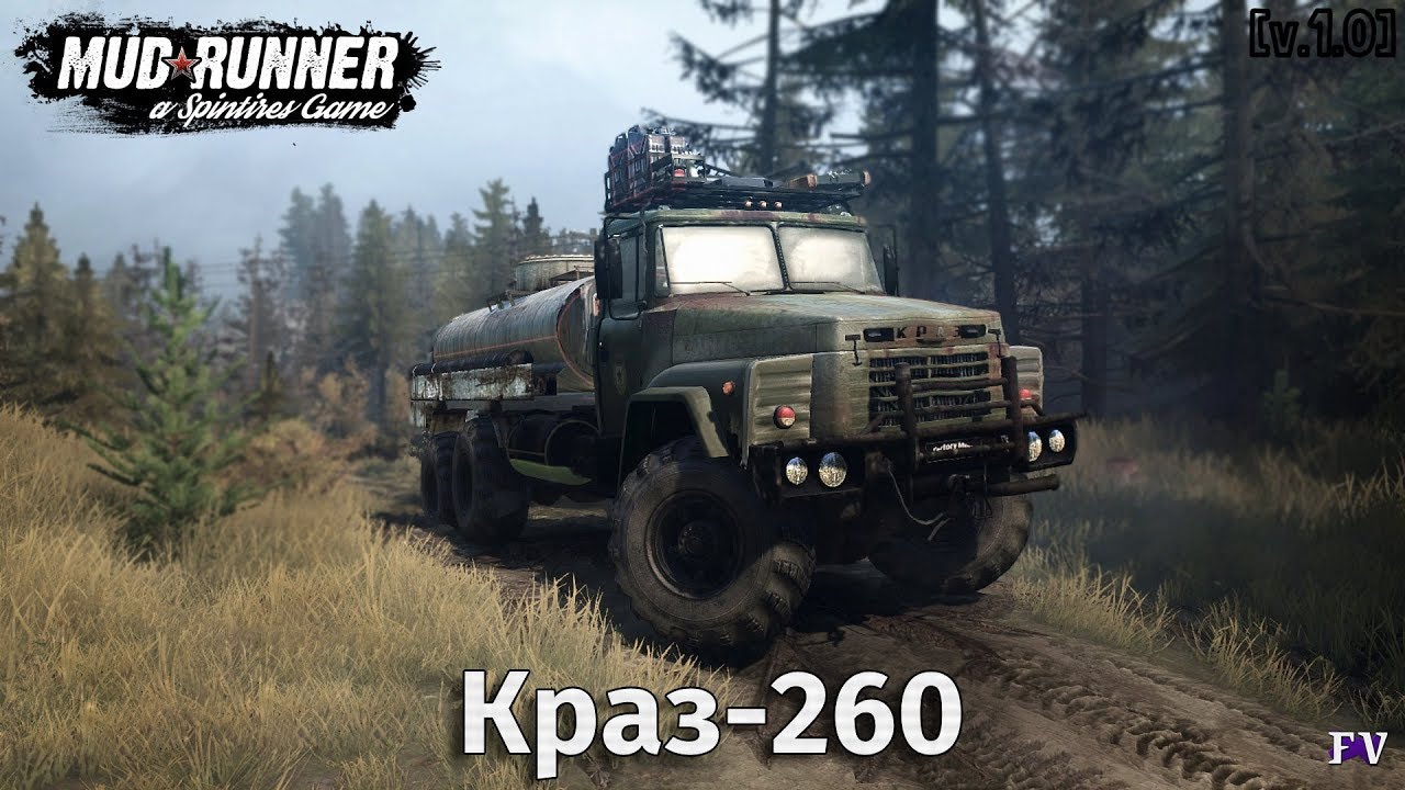 Spintires Mudrunner: Краз-260 [v.1.0]