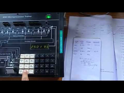 1'S complement using 8085 instructions