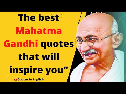 Video: Махатма Ганди англисче сүйлөчү беле?