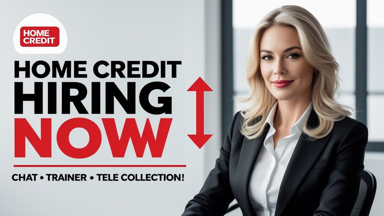 Home Credit Hiring | Chat & Email Support ,Trainer, Tele Collection | Job Alert