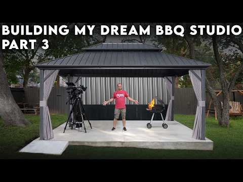 Building My Dream BBQ Studio | PART 3 | The Studio #ad #LowesPartner
