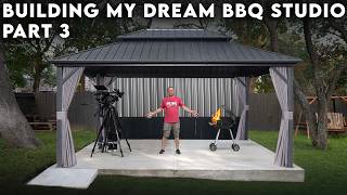 Building My Dream BBQ Studio | PART 3 | The Studio #ad #LowesPartner