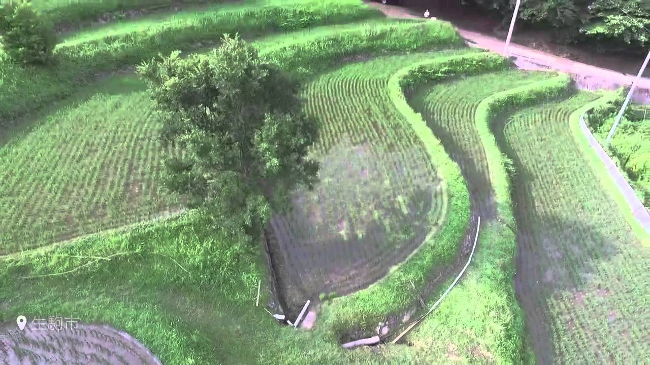 日本の風景ー西畑町の棚田 奈良県生駒市 Youtube