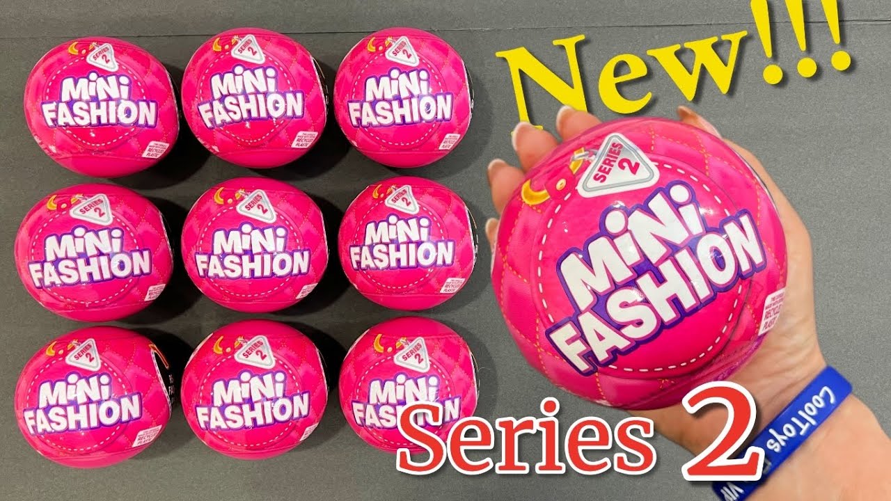 Zuru Mini Brands Fashion You pick, purse, cosmetics Series 1 & 2