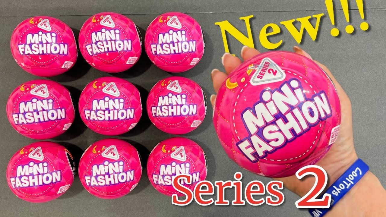 MINI FASHION BRANDS SERIES 2 WE GOT THE SUPER RARE UNBOXING MINI 