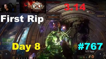 [Path of Exile 3.14] MY FIRST RIP IN SSF HC ULTIMATUM LEAGUE Sadge (Rip Divergent Dread Banner) 767