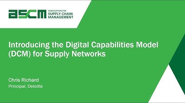 Introducing the Digital Capabilities Model