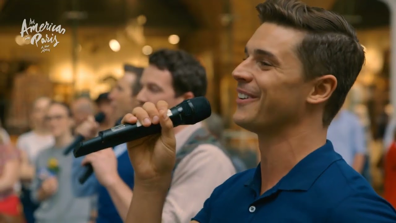AN AMERICAN IN PARIS Stars Ashley Day, Leanne Cope and More Surprise Passers-by with Performance at