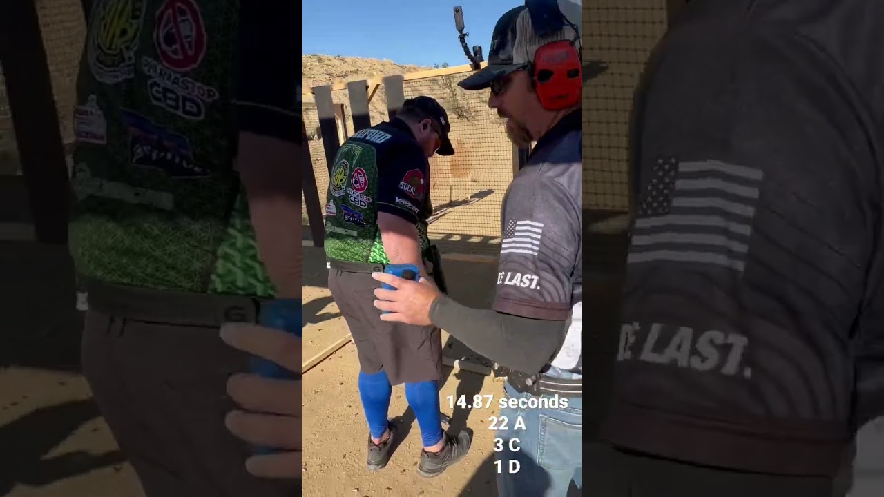 15/20yard Activator sequence stage from oh shoot SoCal local uspsa match 