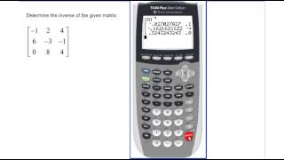 Inverse - TI - 84