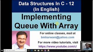 C Program to Implement Queue Using Array