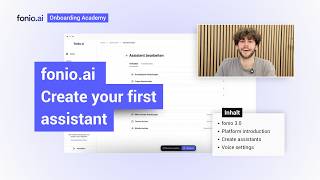 Your First Agent | Onboarding Academy