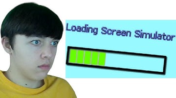 PLAYING LOADING SCREEN SIMULATOR FOR THE FIRST TIME LIVE