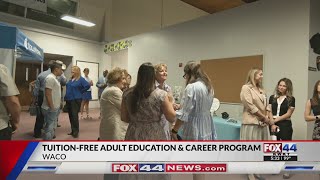 Waco's First Tuition-Free Adult Education & Career Program