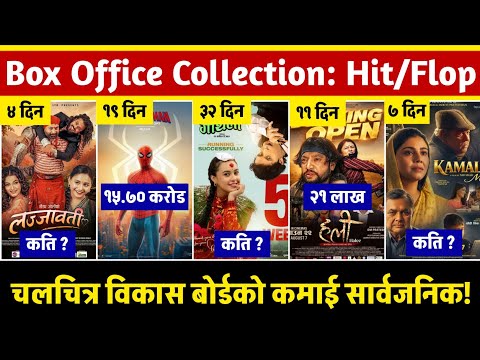 LAJJAWATI 4, KAMALA MISS,HALEE, SPYDER MAN BRAND NEW DAY 19, GAUTHALI 32nd DAY BOX OFFICE COLLECTION
