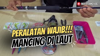 5 Alat Mancing yang Wajib di bawa Saat Mancing di Pinggir Laut