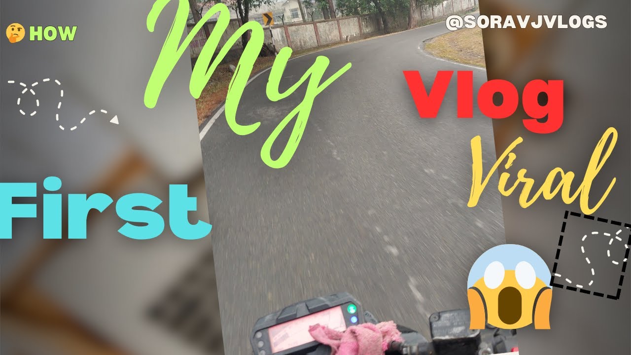 MY FIRST VLOG I MY Journey Begins I First Youtube Video - YouTube