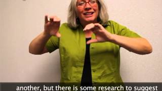 Therapy Depression (ASL version)