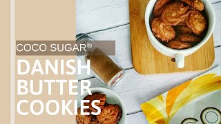 COCO SUGAR® DANISH BUTTER COOKIES