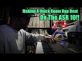 Making a boom bap beat on the asr 10