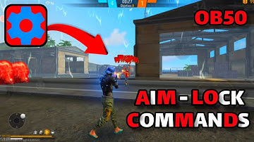 ✅OB50 Set-Edit 👺 Aim-Lock 🎯 99.9% 👾 Commands 📂 | 💯 Use These Commands | #freefire #setedit #aimlock 