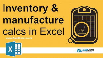 Forecast inventory and maximum sales in Excel