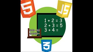 Children's math web app in HTML, CSS, and Javascript screenshot 2