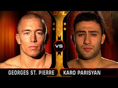 UFC Debut: Georges St-Pierre vs Karo Parisyan | Free Fight