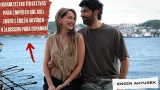 Foram feitas tentativas para impedir que Aslı Enver e Engin Akyürek viajassem para Espanha