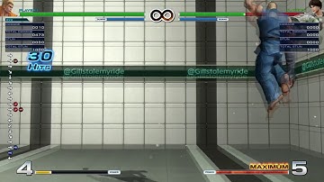 Kof 14 - Character specific series with charts - heavy Dp juggle post Ex zanretsuken