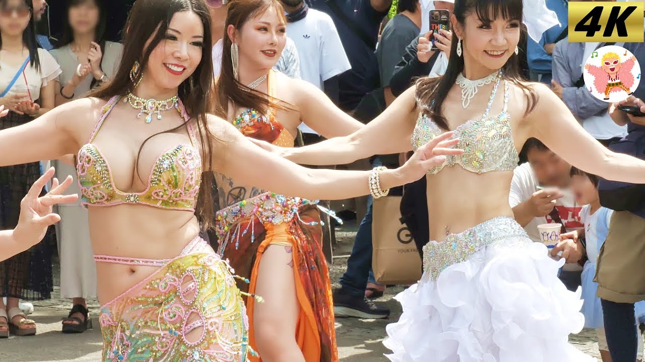 4K】タイフードフェスティバル #2 ベリーダンス Belly Dance in Japan