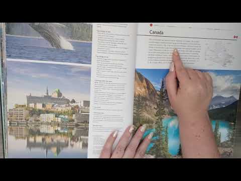 ASMR ~ Facts about EVERY Country Part 4: Cambodia - Congo ~ The Travel Book ~ Sleepy Whisper