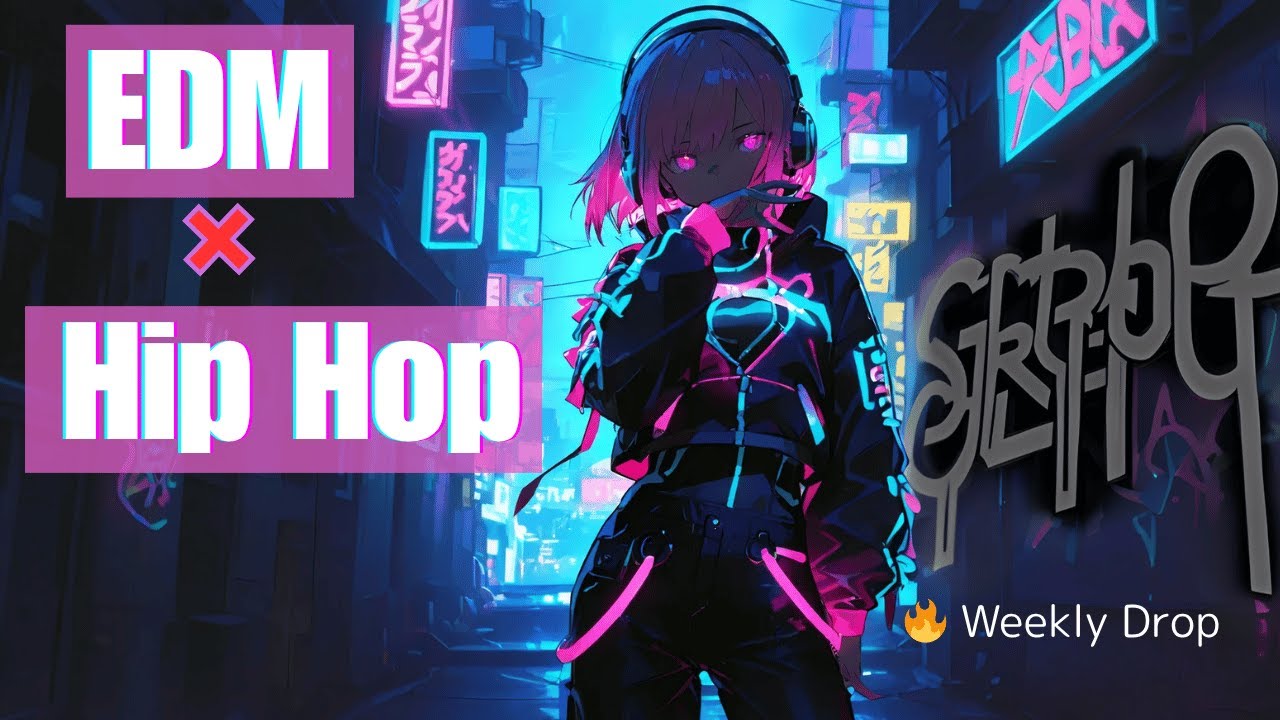 [EDM × Hip Hop] Anime Art｜15 Track Mega Mix 【作業用 / 夜ドライブ用】