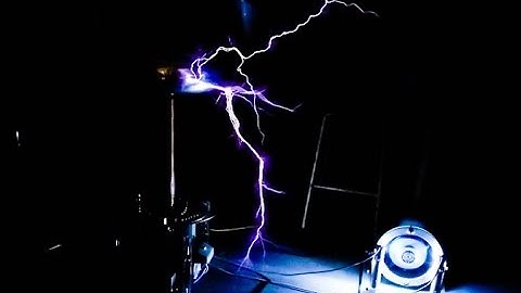 Synchronous Rotary Spark Gap Demonstration