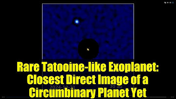 Rare Tatooine-like Exoplanet: Closest Direct Image of a Circumbinary Planet Yet