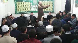 جلسة صفا في الزاوية الرفاعية  في مدينة انقرة بقيادة الشيخ علي الشويحنة الحسيني حفظه الله تعالى