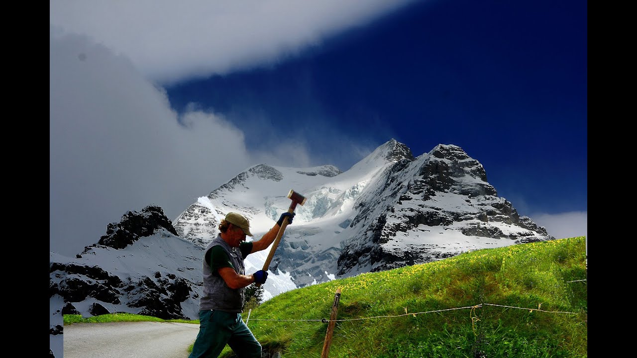 Arbeiten und Leben in Gimmelwald – Gesunde Landwirtschaft, Handwerk, Tradition in Schweizer Bergen