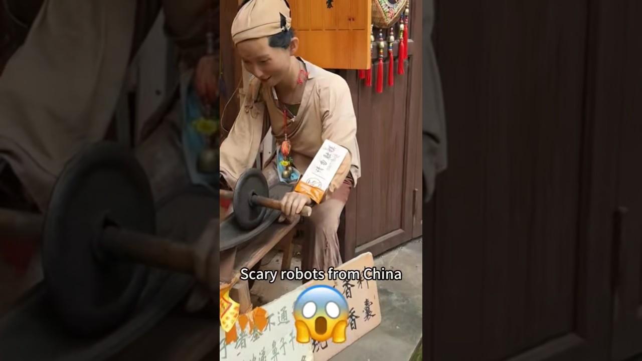 😱Самый продвинутый робот в Китае 