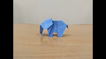 Origami Elephant Easy | How To Make A Paper Elephant Easy