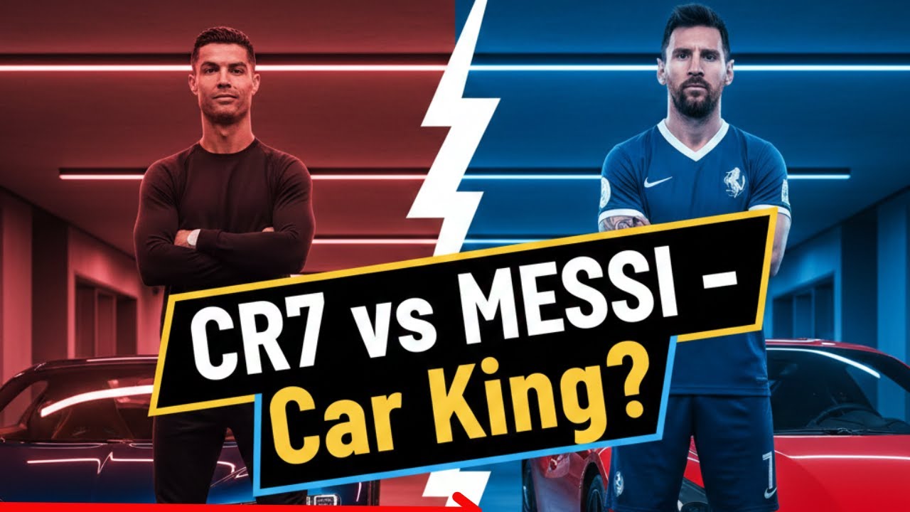 CR7 vs Messi Car Collection 2025 – Who Owns The Best Supercars?