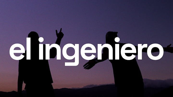 Alleh & Yorghaki - el ingeniero (visualizer)