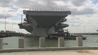 USS Gerald R. Ford deploys for second time | Norfolk Navy Report