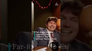 Nick Fuentes Says Quiet Part Out Loud: Literacy Test Would Disqualify GOP Voters and People of Color