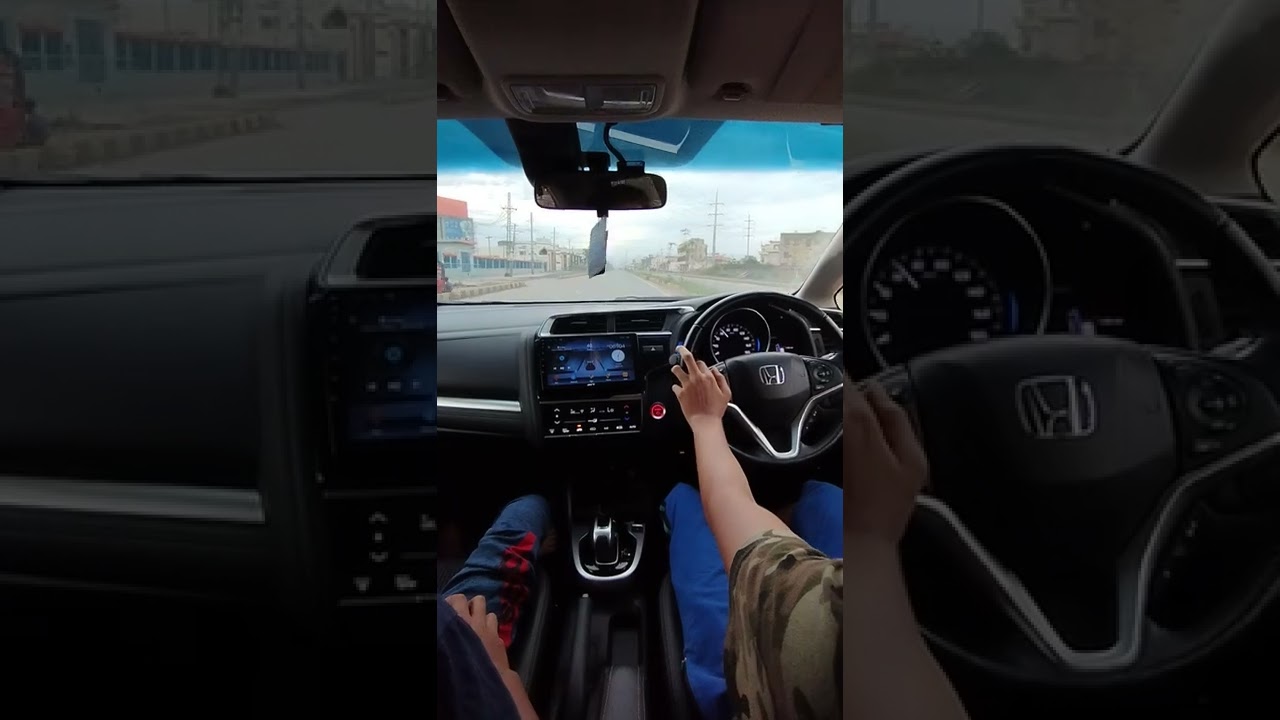 Honda Fit🏎️Hybrid 0 to 100🔥 full Acceleration 😱