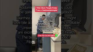 I Wish More People Knew: From a Gastroenterologist 🚨